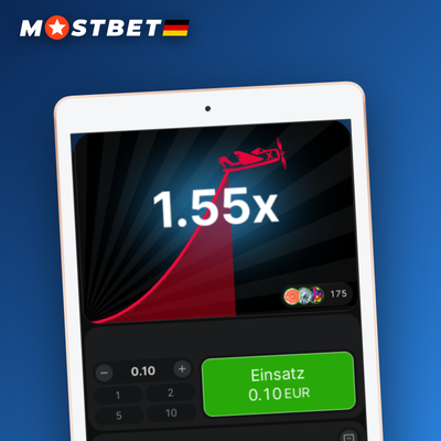 Mostbet Aviator Auto-Cashout bei gewähltem Multiplikator mit grünem Häkchen