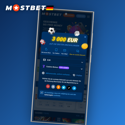 Mostbet Registrierung über Social Media – Profil verknüpfen und loslegen
