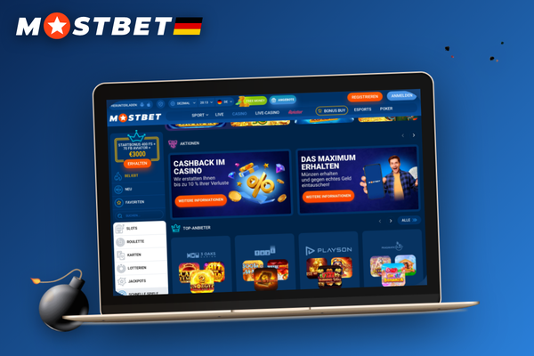 Mann verfolgt Mostbet Live-Sportwetten am Laptop im gemütlichen Wohnzimmer